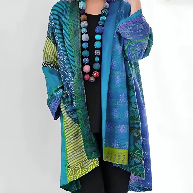 JANE - Colorful Loose-Fitting Boho Cardigan