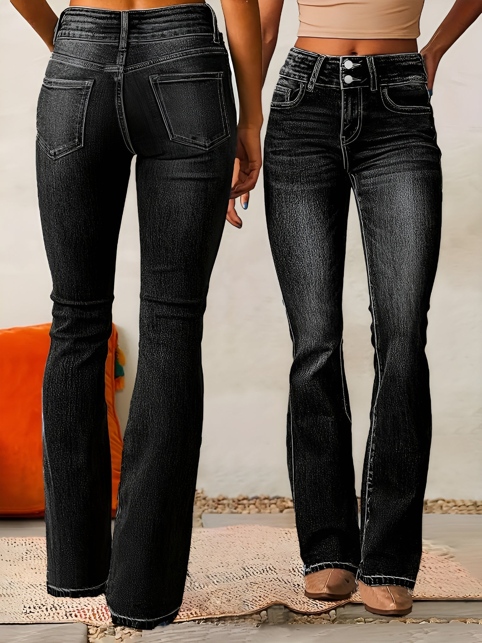 ALANA - Flared Jeans with High Waist