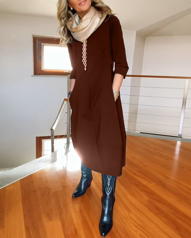 ANASTASIA -  Modern Maxi Dress