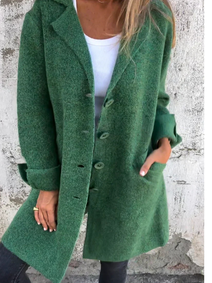 STELLA - Wool Coat with Buttons