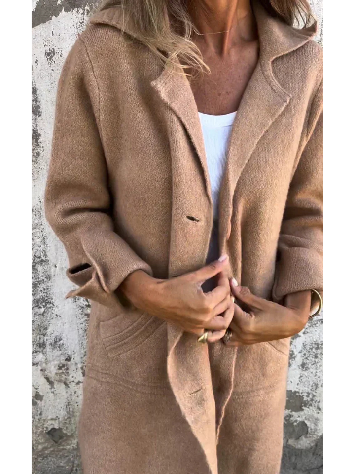 STELLA - Wool Coat with Buttons