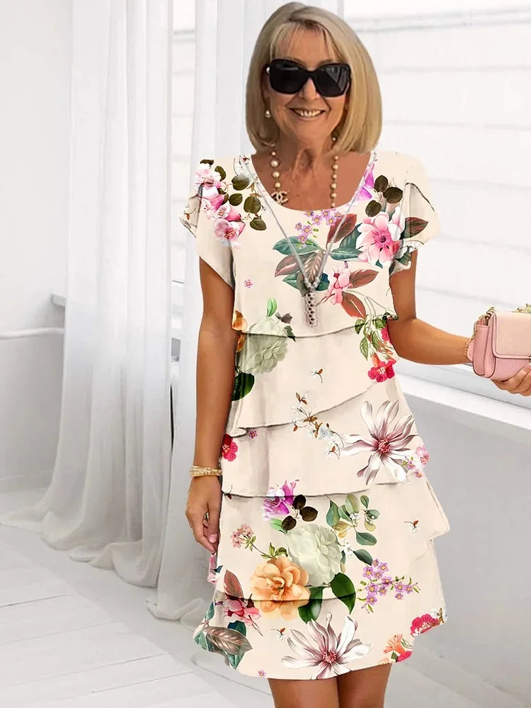 EMILIA –  Elegant Floral Maxi Dress