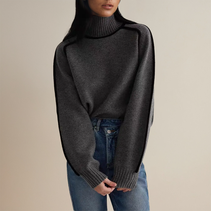 LIVIA - Elegant and Comfortable Turtleneck Sweater