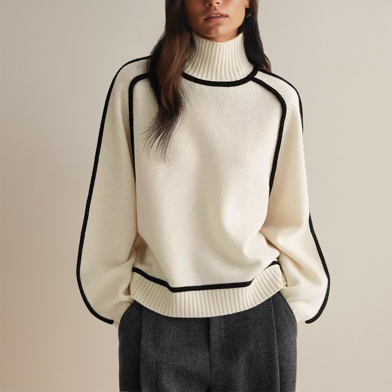 LIVIA - Elegant and Comfortable Turtleneck Sweater