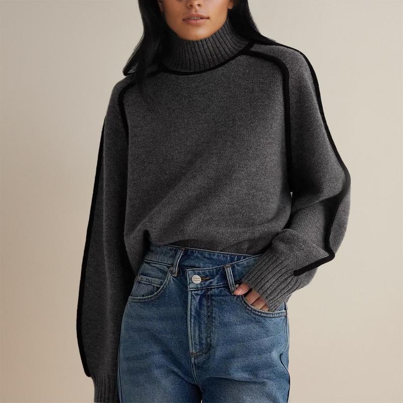 LIVIA - Elegant and Comfortable Turtleneck Sweater