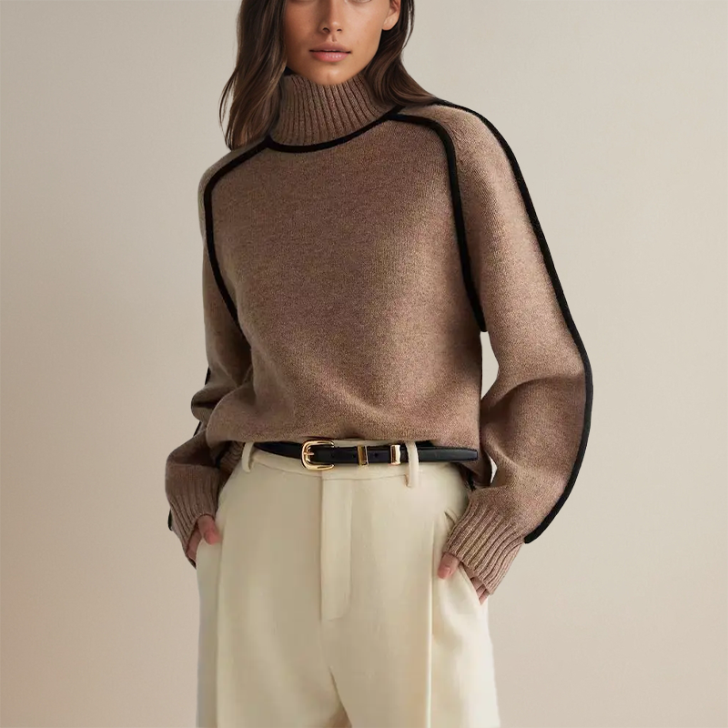 LIVIA - Elegant and Comfortable Turtleneck Sweater