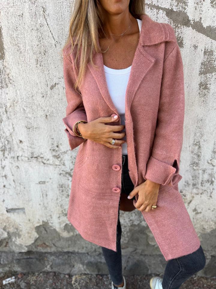 STELLA - Wool Coat with Buttons